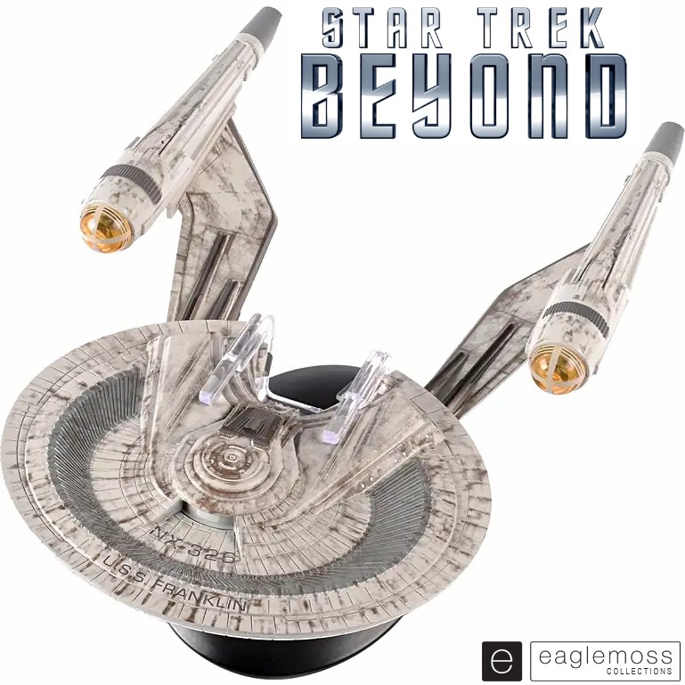 Eaglemoss Star Trek Beyond U.S.S. Franklin NX-326 Ship Replica